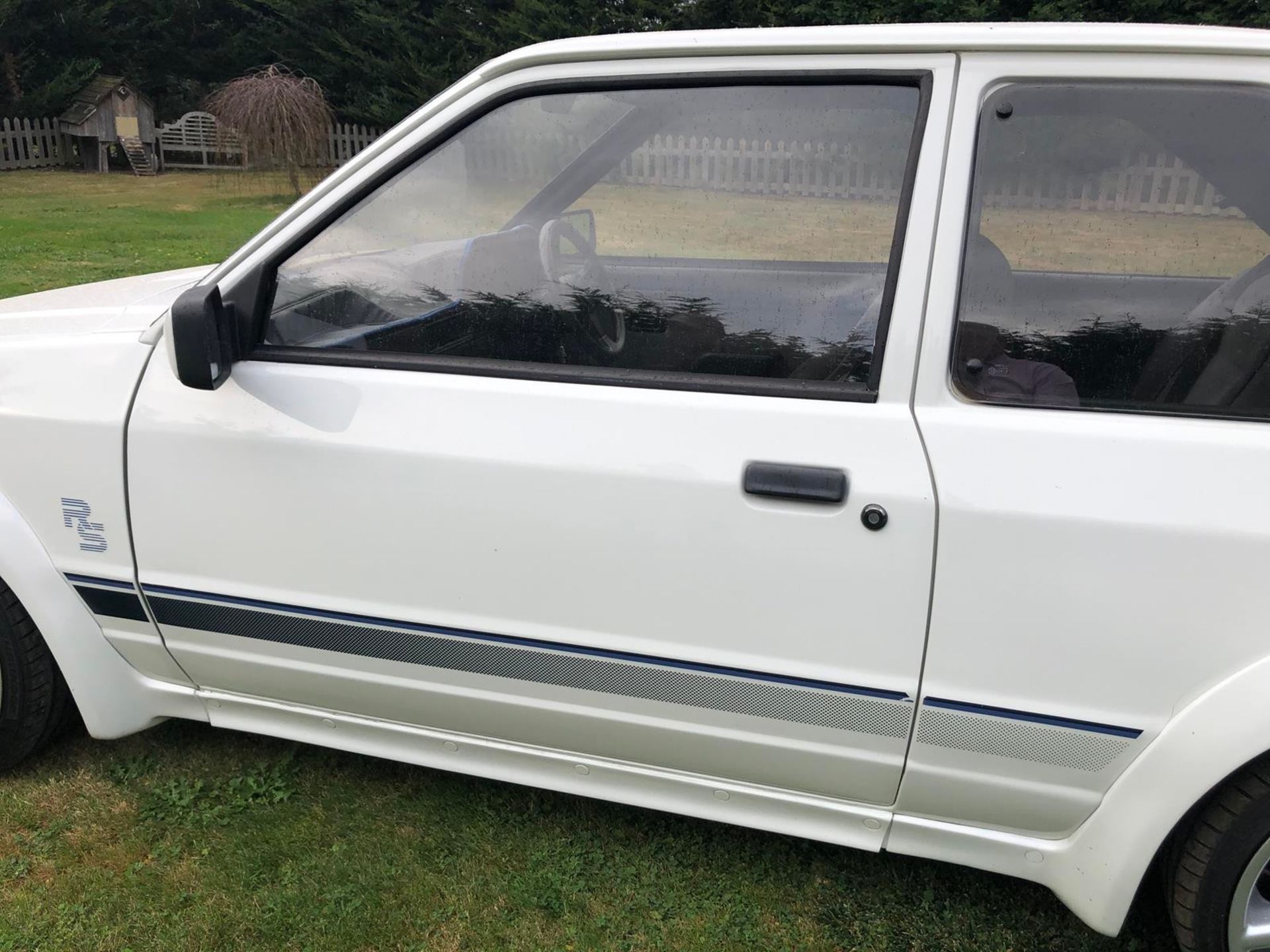 1985 Ford Escort RS Turbo Series 1 Registration number B434 PLD Diamond white with a grey Recaro - Image 47 of 79