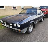 1985 Ford Capri 2.0 Laser Registration number B20 LSR Being sold without reserve Low ownership