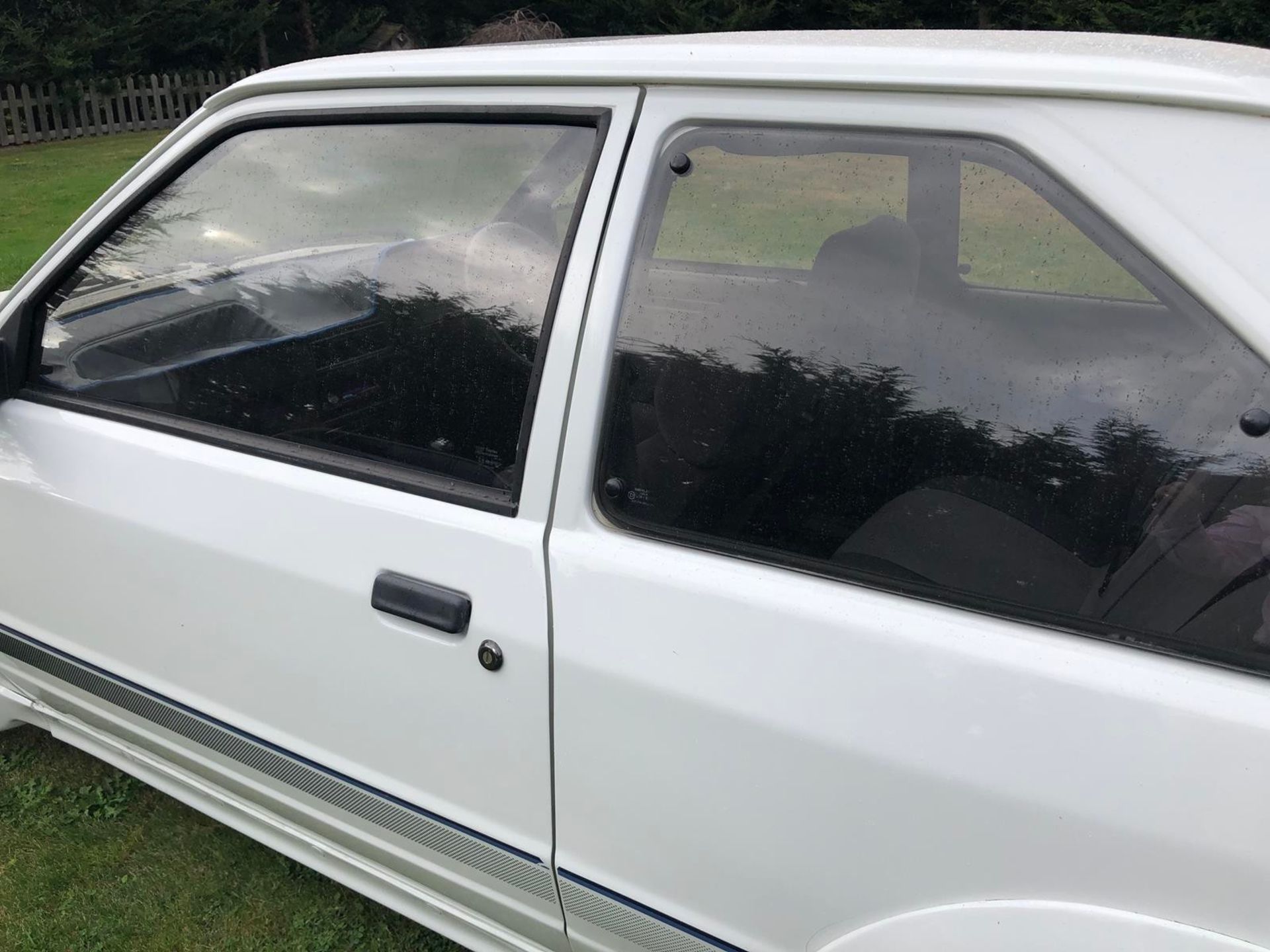 1985 Ford Escort RS Turbo Series 1 Registration number B434 PLD Diamond white with a grey Recaro - Image 45 of 79