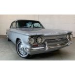 1964 Chevrolet Corvair Monza Coupé 164 cu in American registered Left hand drive Metalic silver Very