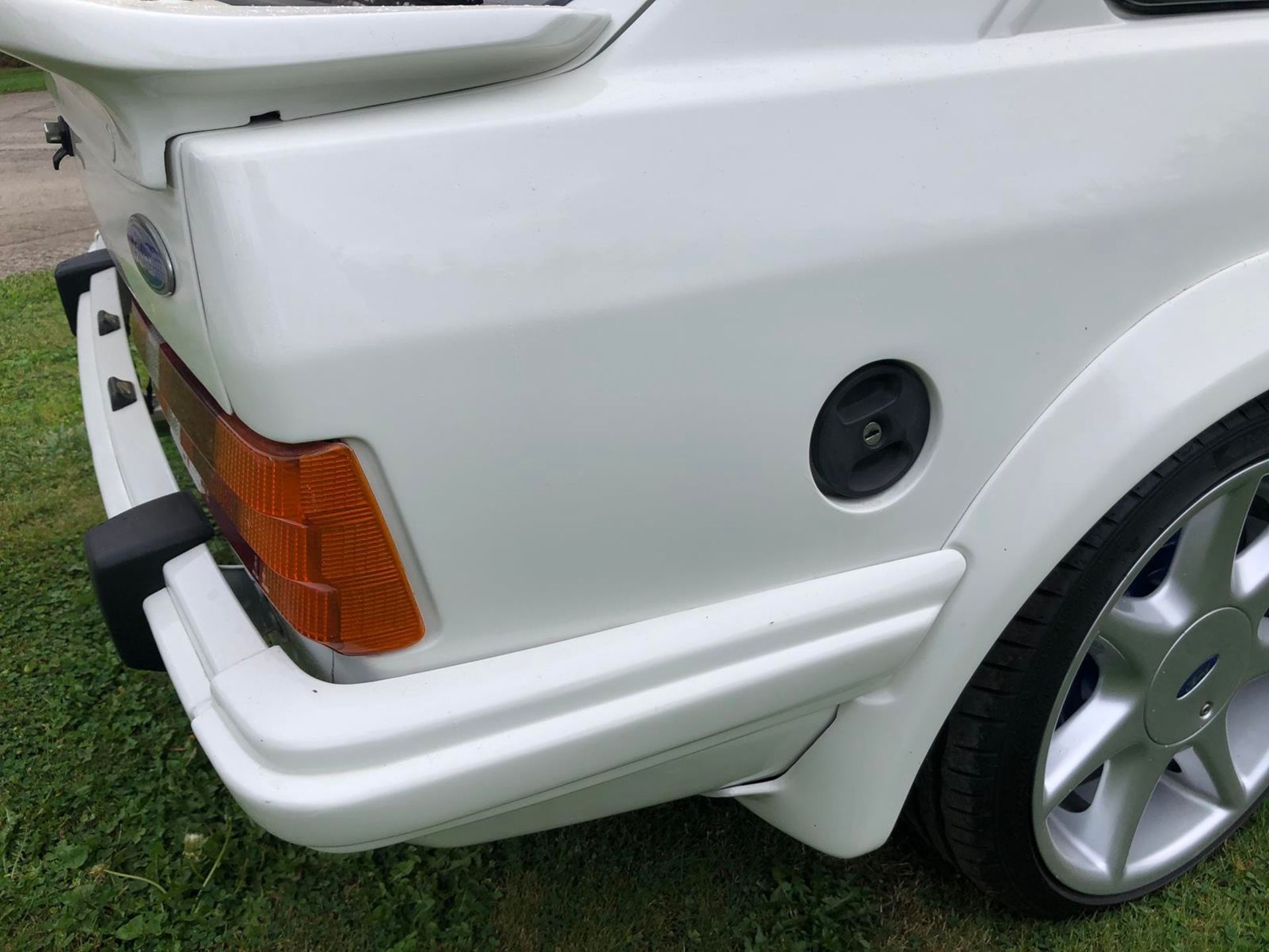 1985 Ford Escort RS Turbo Series 1 Registration number B434 PLD Diamond white with a grey Recaro - Image 28 of 79