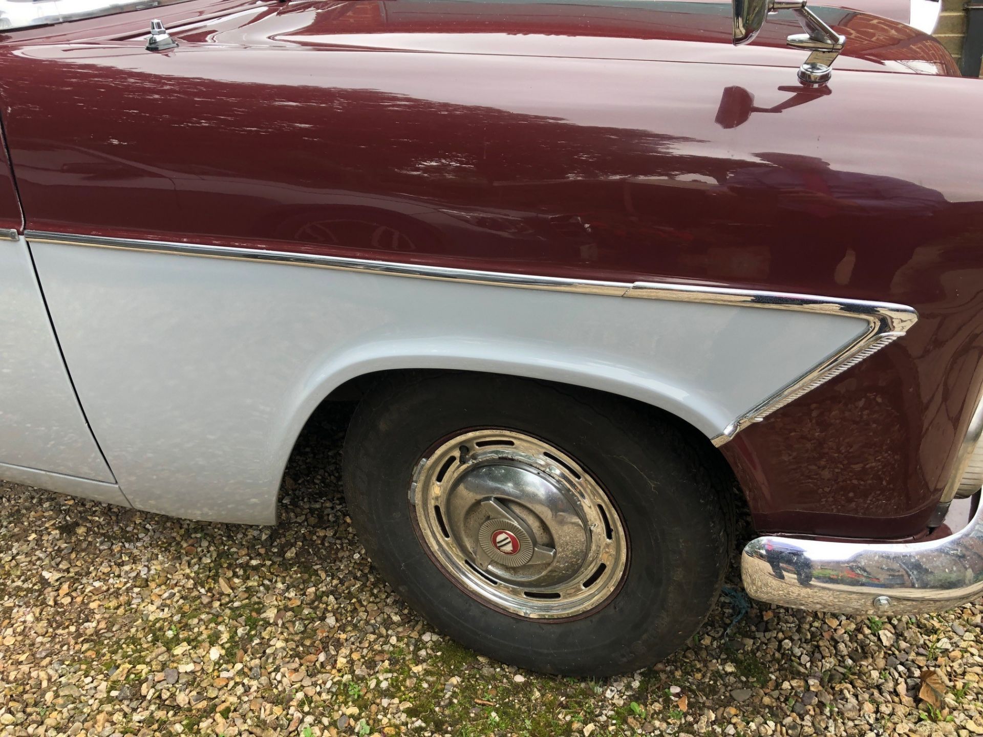 1960 Ford Zodiac Registration number OSV 679 Chassis number 206E306134 Maroon over grey Vinyl and - Image 5 of 70