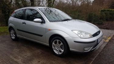 2002 Ford Focus Elle Limited Edition Registration number LC52 GDZ Metallic silver with black leather