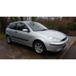 2002 Ford Focus Elle Limited Edition Registration number LC52 GDZ Metallic silver with black leather