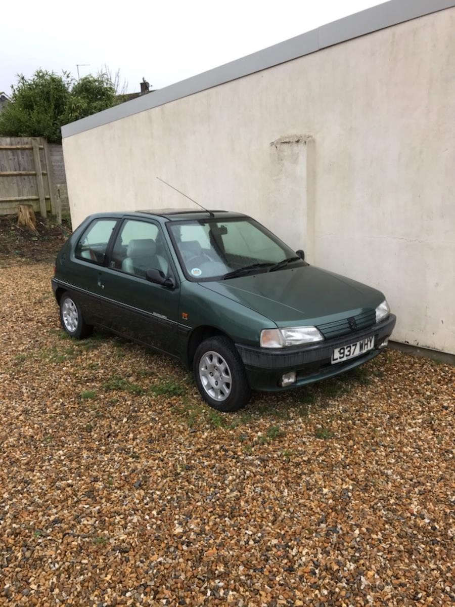 1994 Peugeot 106 Roland Garros Registration number L937 WHY Roland Garros green with half leather - Image 2 of 17