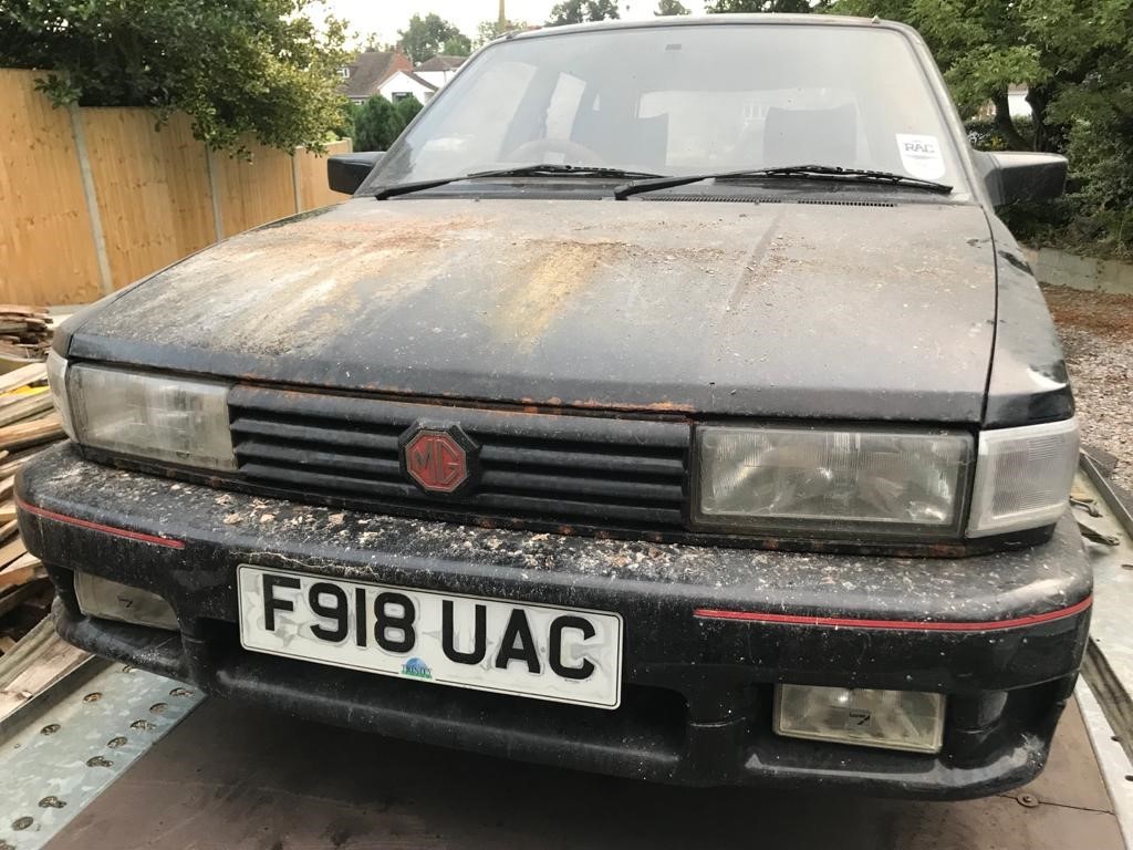 1989 MG Maestro Turbo Registration number F918 UAC Being sold without reserve Very low mileage