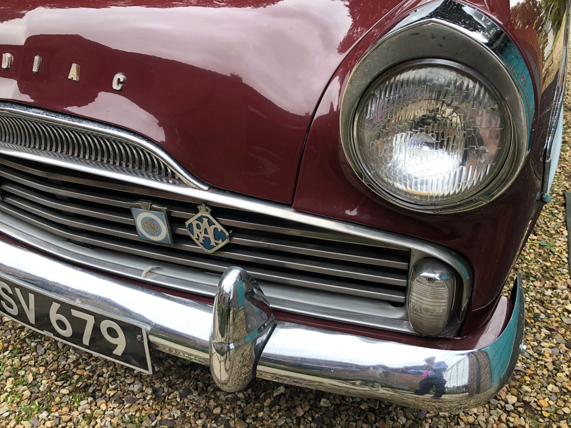 1960 Ford Zodiac Registration number OSV 679 Chassis number 206E306134 Maroon over grey Vinyl and - Image 36 of 70