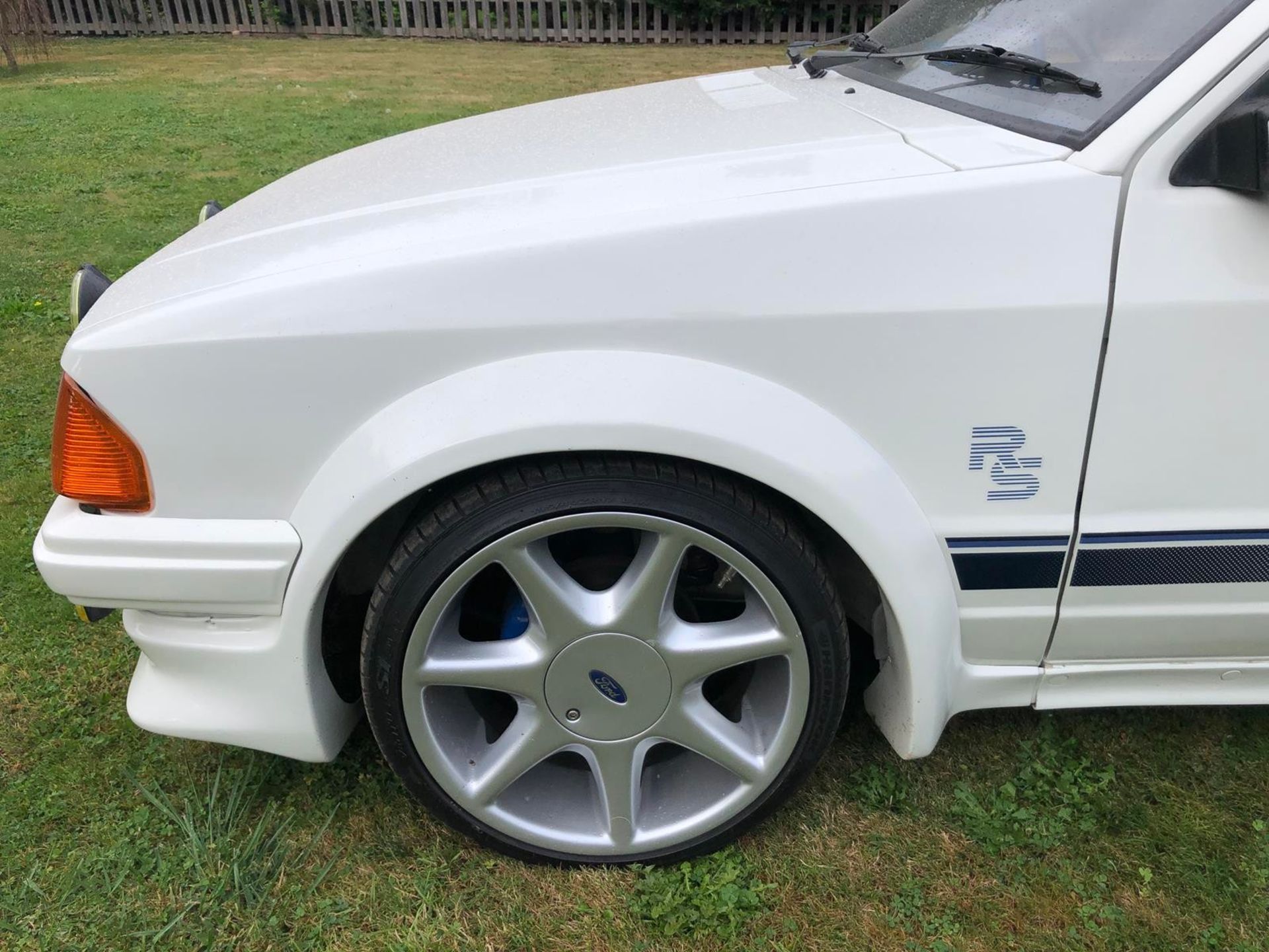 1985 Ford Escort RS Turbo Series 1 Registration number B434 PLD Diamond white with a grey Recaro - Image 54 of 79