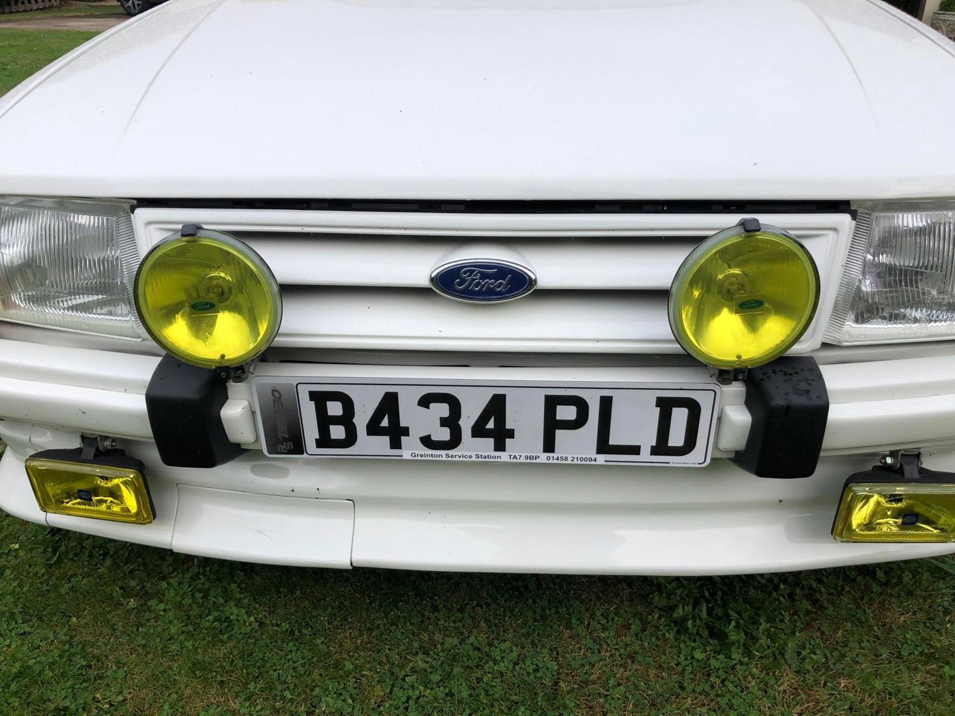 1985 Ford Escort RS Turbo Series 1 Registration number B434 PLD Diamond white with a grey Recaro - Image 59 of 79