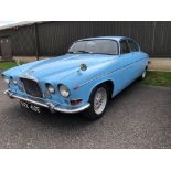 1967 Jaguar Mk X Registration number VKX 410E Light blue with a leather interior Automatic Jaguar