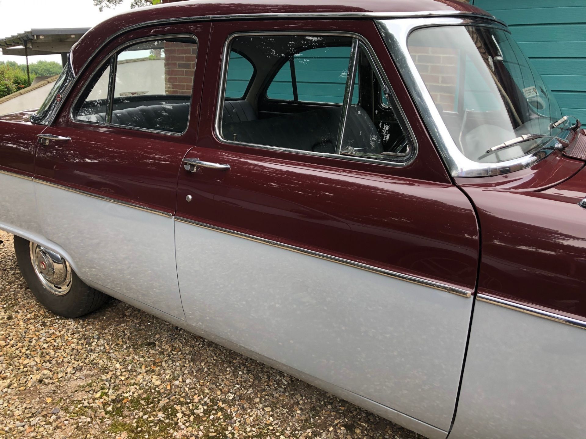 1960 Ford Zodiac Registration number OSV 679 Chassis number 206E306134 Maroon over grey Vinyl and - Image 6 of 70