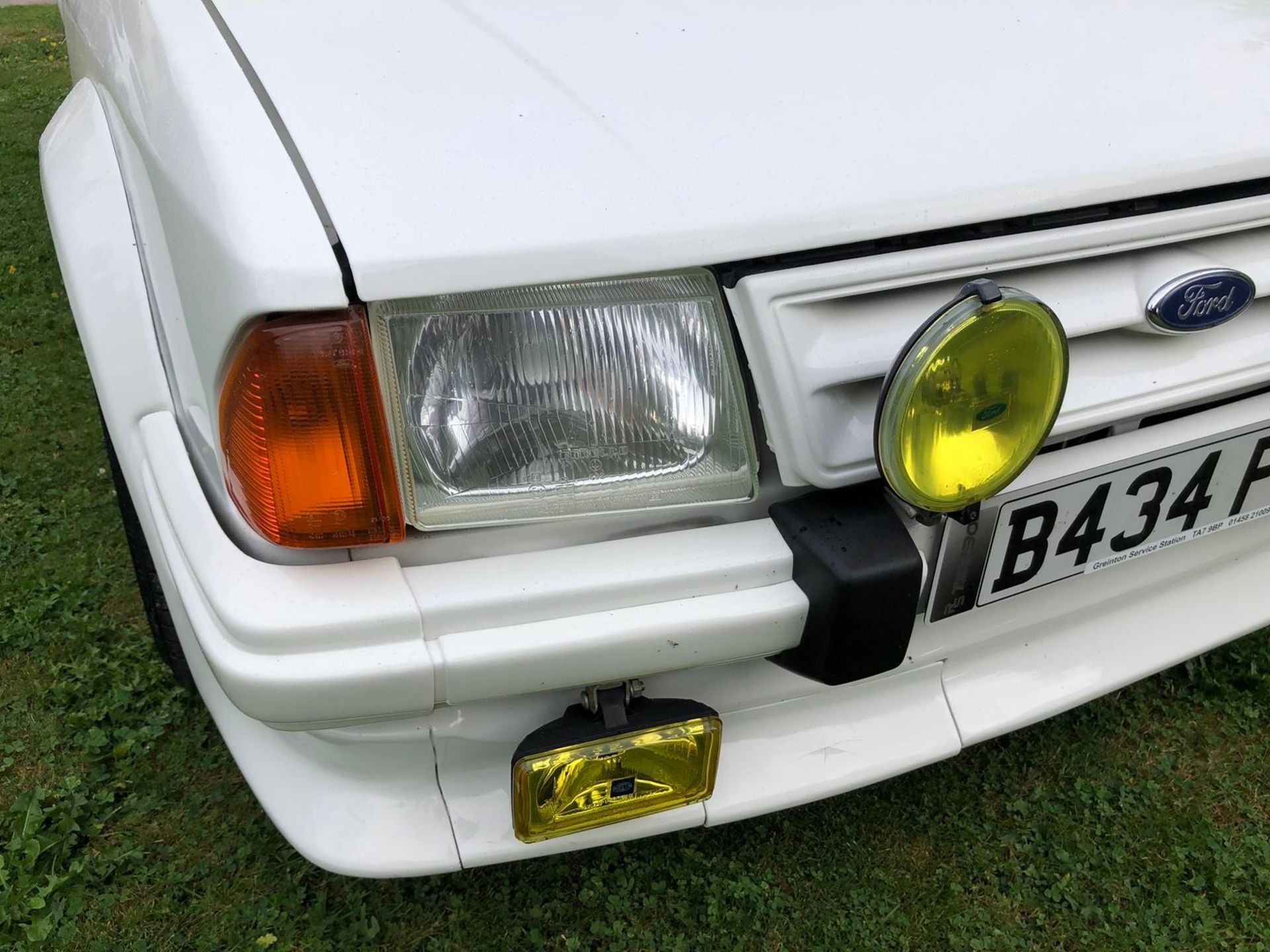 1985 Ford Escort RS Turbo Series 1 Registration number B434 PLD Diamond white with a grey Recaro - Image 60 of 79