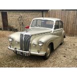 1954 Daimler Conquest Registration number SRL 753 Metallic gold Red leather interior V5C Last MOT