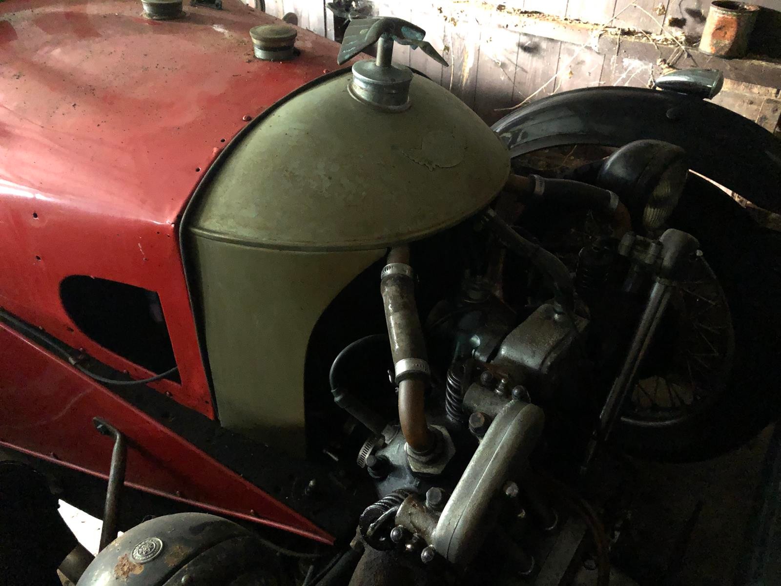 1933 Morgan Family Super Sport three wheeler Registration number JA 3559 Red with a black leather - Image 3 of 28