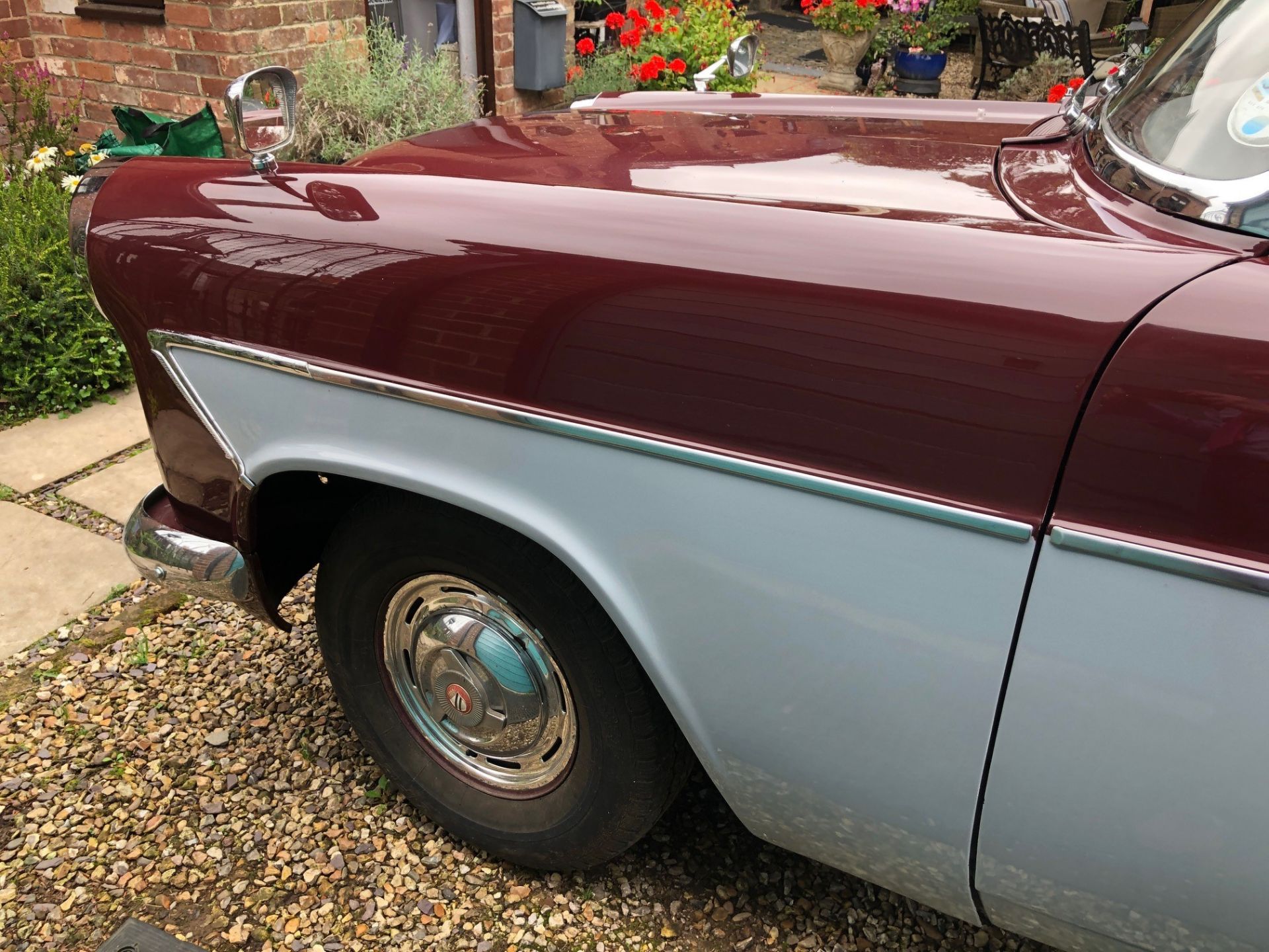 1960 Ford Zodiac Registration number OSV 679 Chassis number 206E306134 Maroon over grey Vinyl and - Image 48 of 70