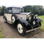 1933 Rolls-Royce Park Ward Limousine Registration number ALW 428 Chassis number GTZ - 73 Engine