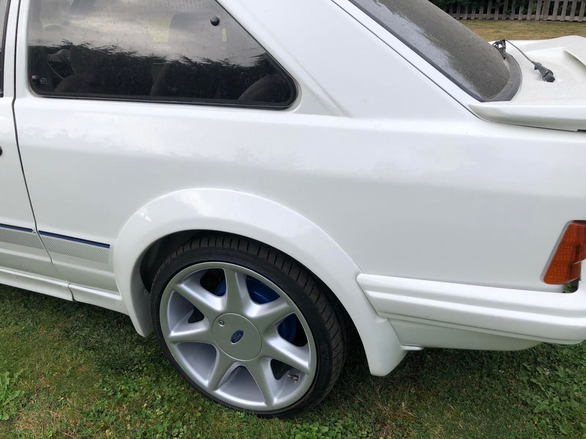 1985 Ford Escort RS Turbo Series 1 Registration number B434 PLD Diamond white with a grey Recaro - Image 44 of 79