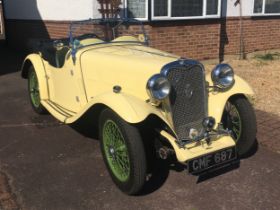 1935 Singer 9 Le Mans 4 Seater (Longtail) Registration number CMF 687 Chassis number 63820 Bought by