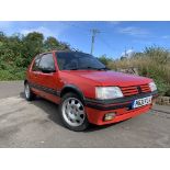 1990 Peugeot 205 GTI 1.9 Registration number H631 FLH