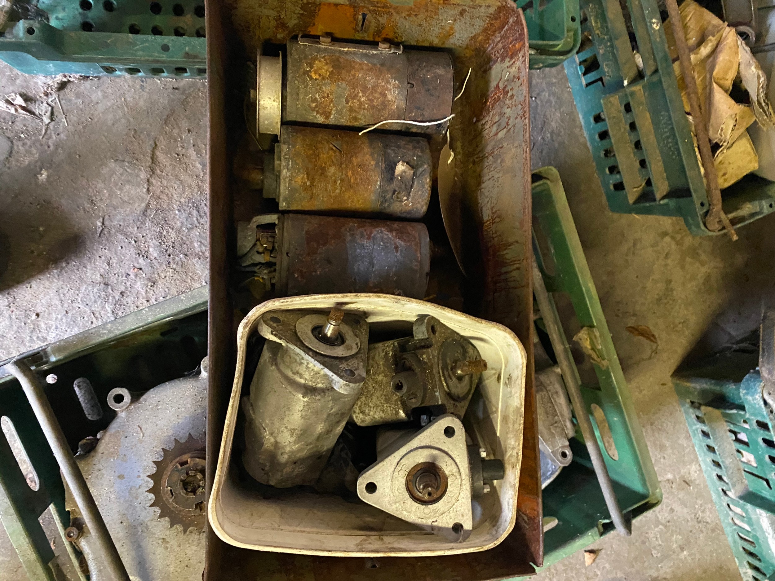 Assorted Velocette spares Dynamos and magnetos