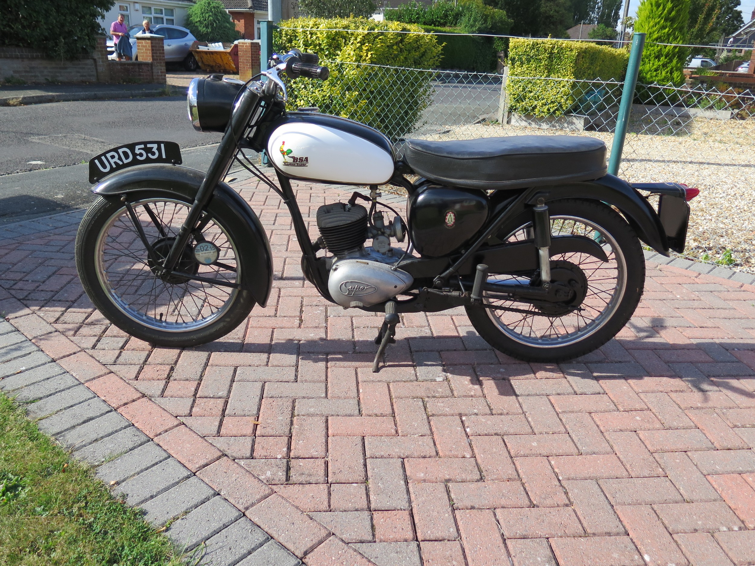 1960 BSA Bantam D7 Registration number URD 531 Frame number D7 11766 Engine number ED7B-10637 24,111 - Image 2 of 12