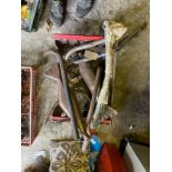 Assorted Velocette spares: Exhaust pipes and silencers