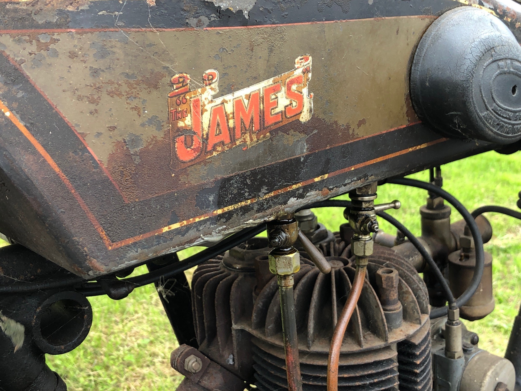 1927 James Model 11 Registration number YB 8667 Frame number P591 Engine number SS 3178 Totally - Image 13 of 16