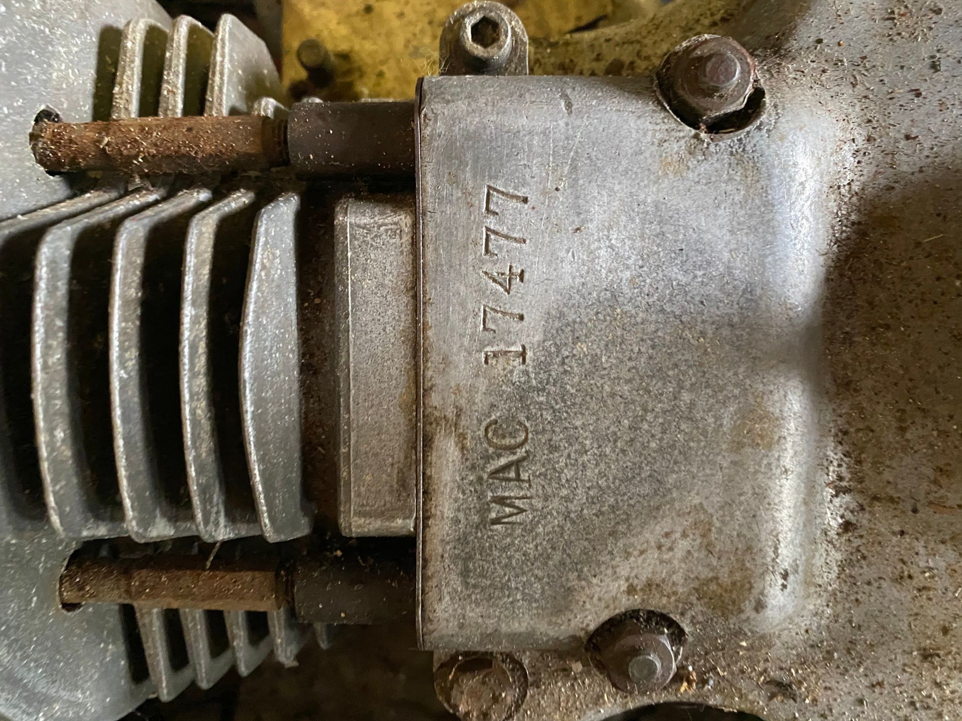 Assorted Velocette spares: MAC engine