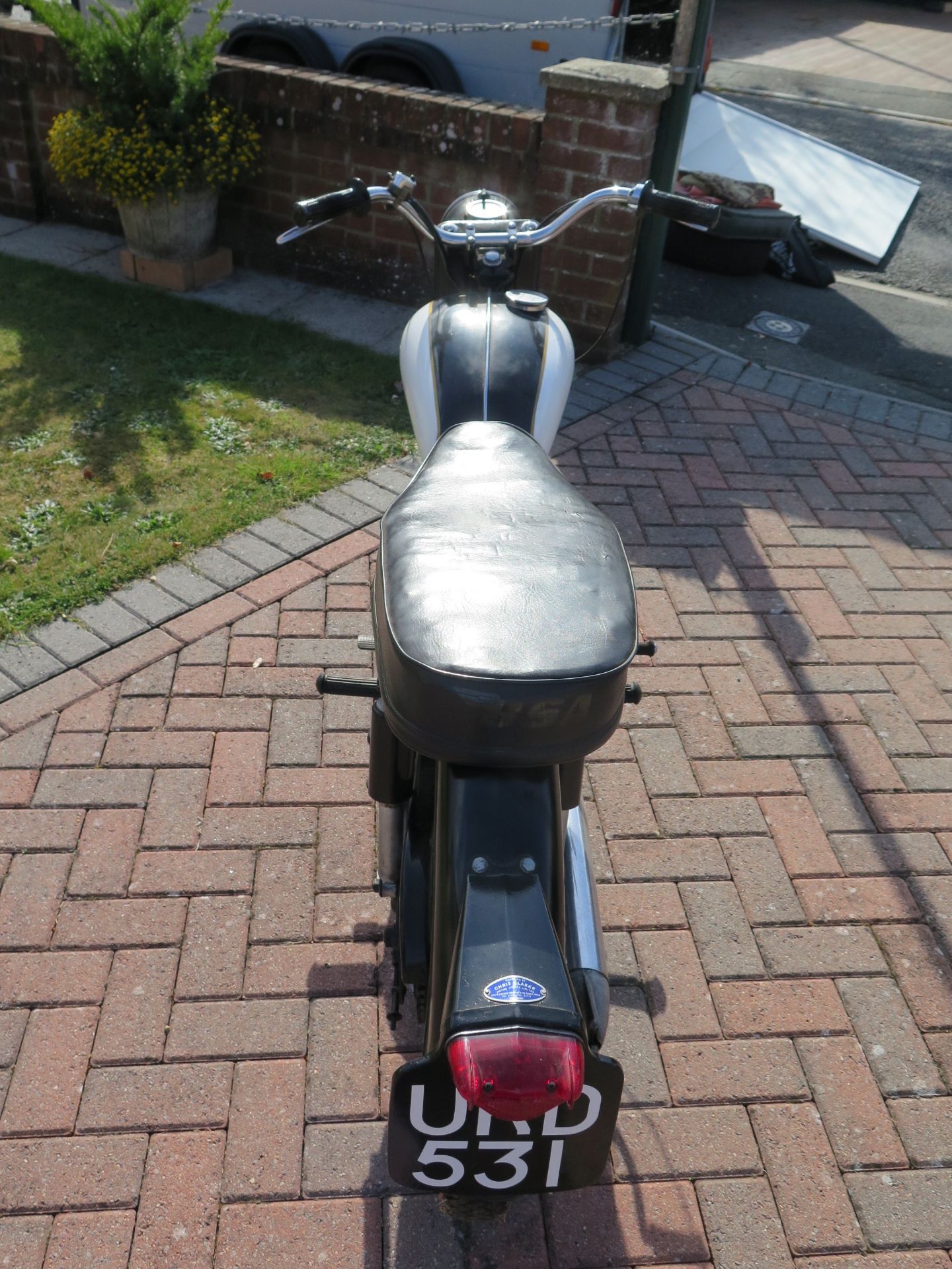 1960 BSA Bantam D7 Registration number URD 531 Frame number D7 11766 Engine number ED7B-10637 24,111 - Image 4 of 12