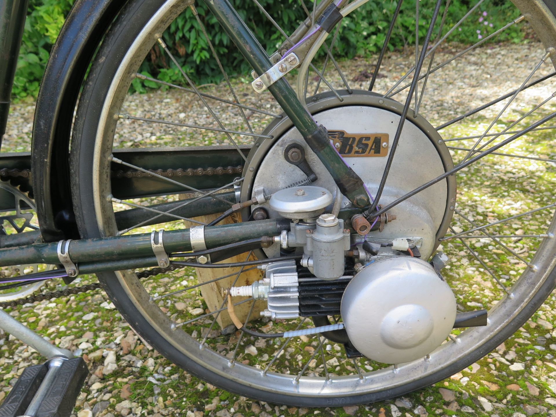 c.1954 BSA Winged Wheel Ladies Model Registration number RYH 699 Frame number TBA Engine number - Image 8 of 8