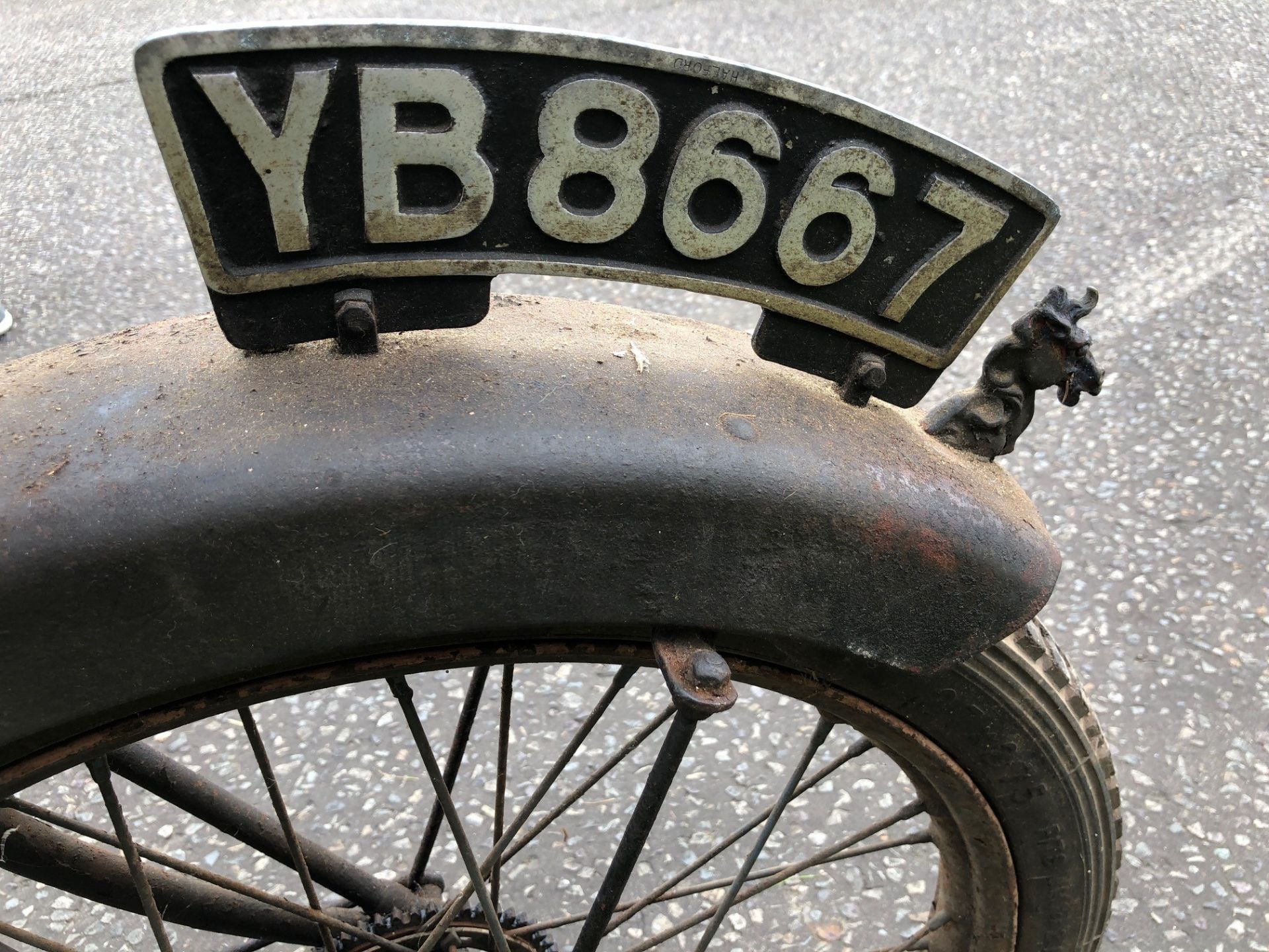 1927 James Model 11 Registration number YB 8667 Frame number P591 Engine number SS 3178 Totally - Image 16 of 16