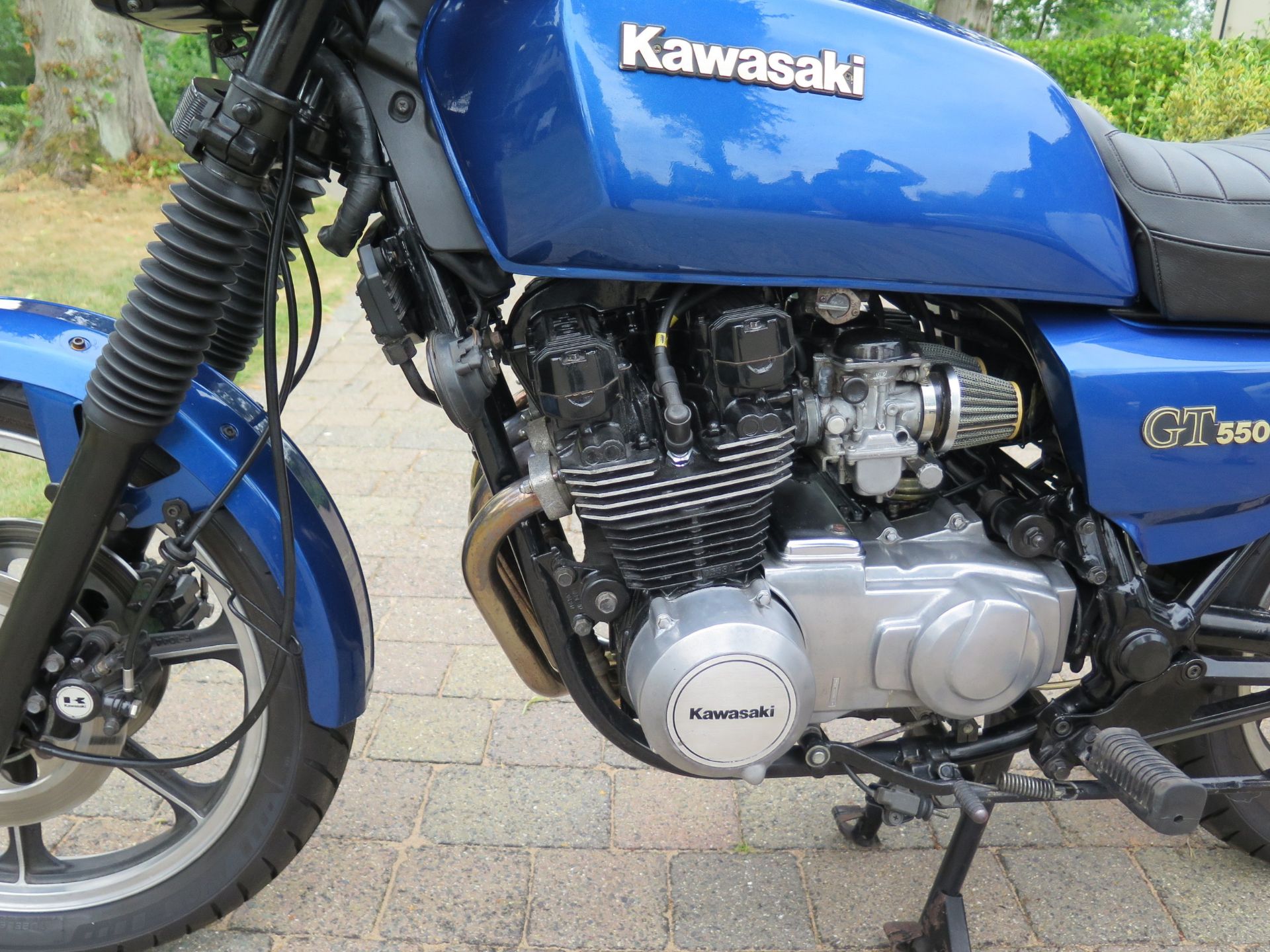 1986 Kawasaki GT 550 (Z550 G3) Registration number D871 TVO Frame number KZ550G-003912 Engine number - Image 3 of 12