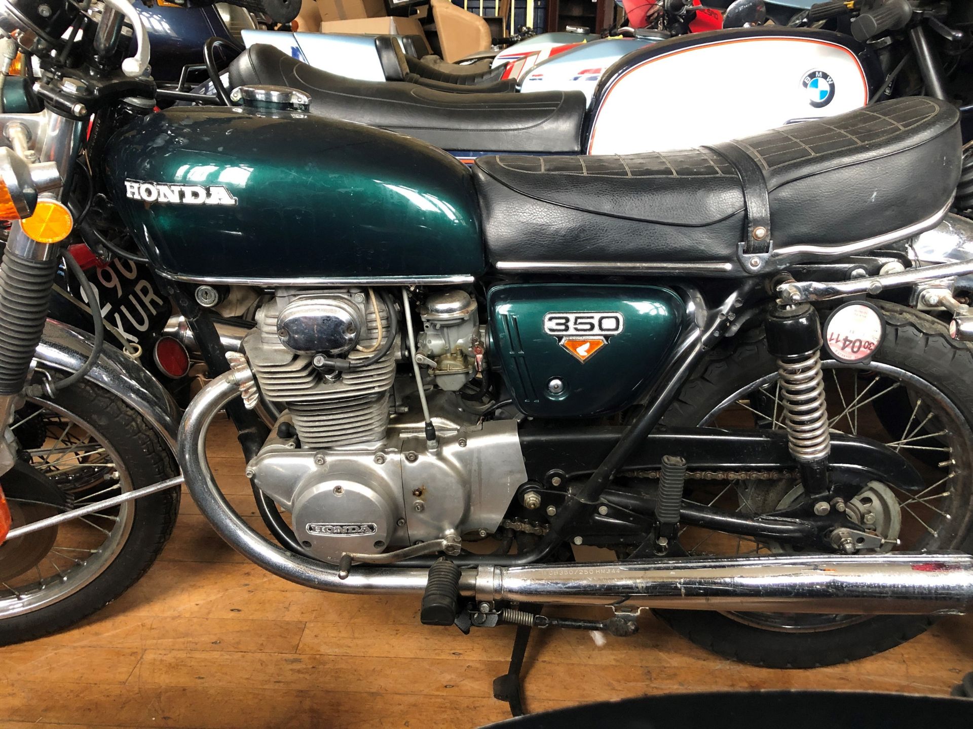 1972 Honda CB350 Registration number MBD 460K Frame number CB350 503 2016 Engine number CB350 505