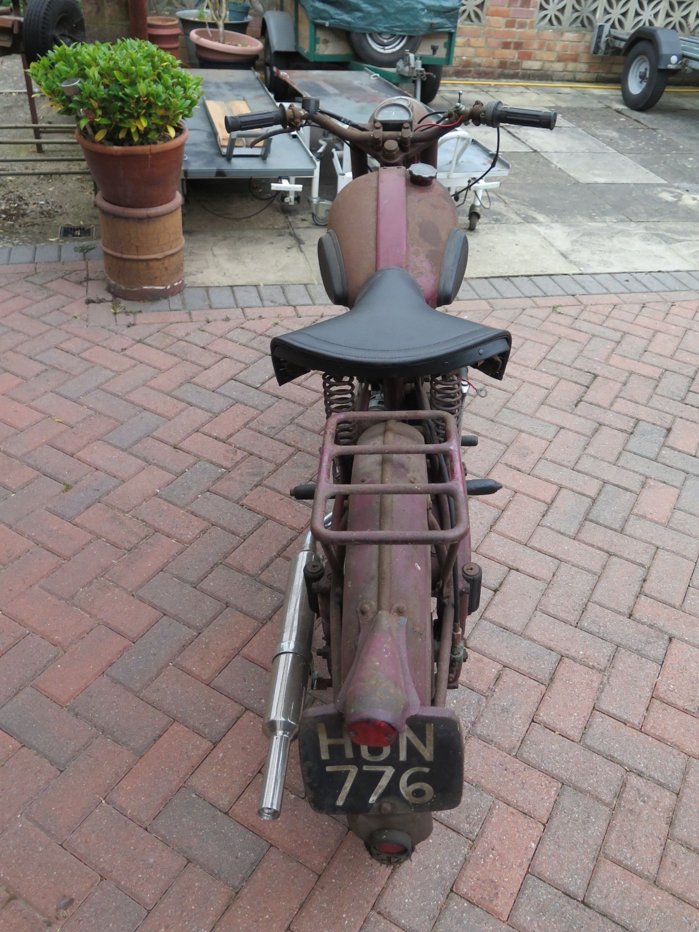 1952 James Captain de luxe Registration number HUN 776 Frame number AS 001097 Engine number 230? - Image 2 of 9