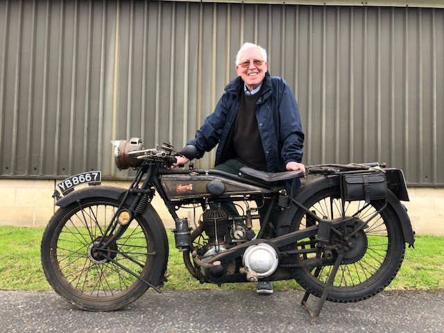 1927 James Model 11 Registration number YB 8667 Frame number P591 Engine number SS 3178 Totally