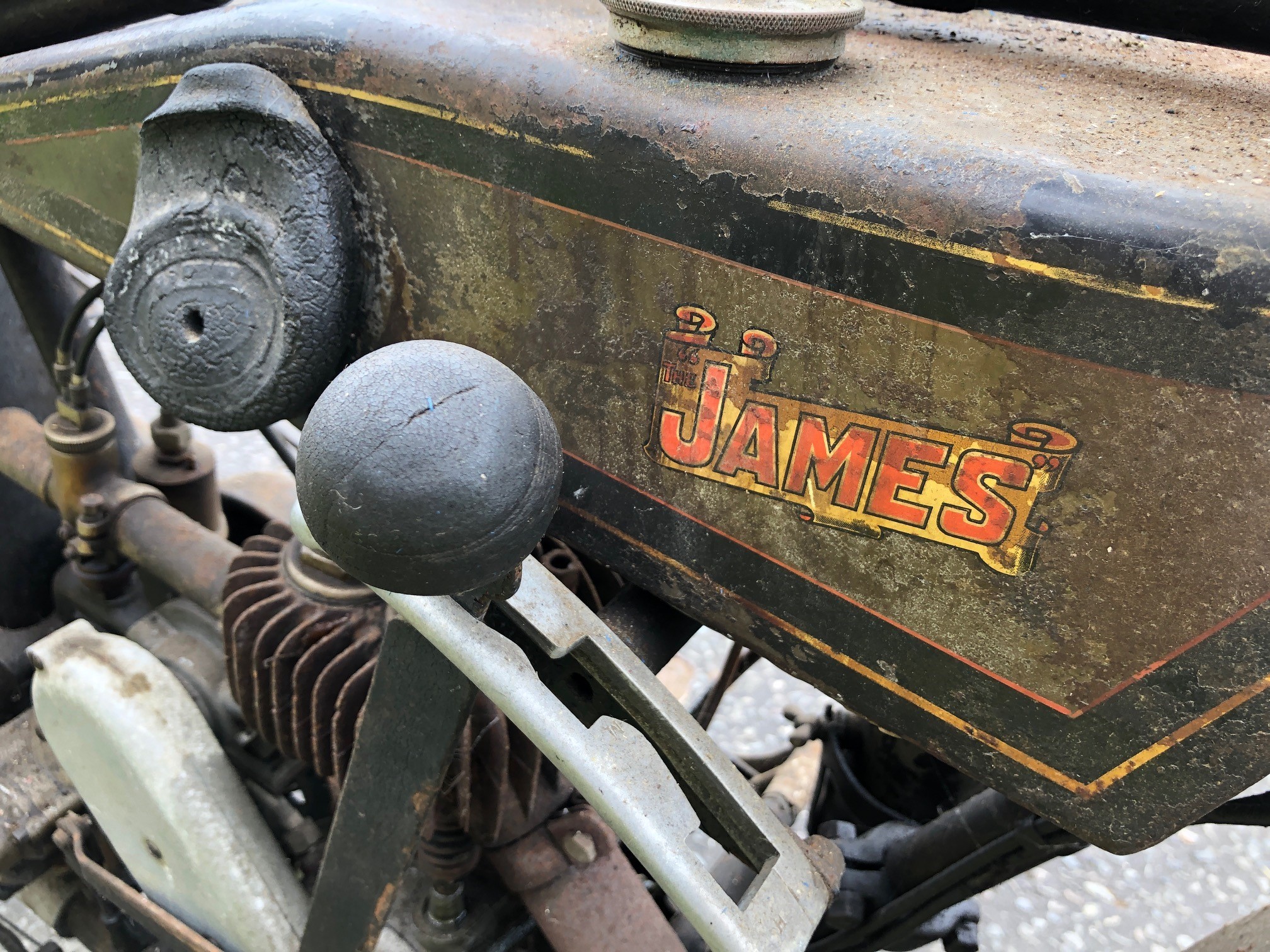 1927 James Model 11 Registration number YB 8667 Frame number P591 Engine number SS 3178 Totally - Image 2 of 16