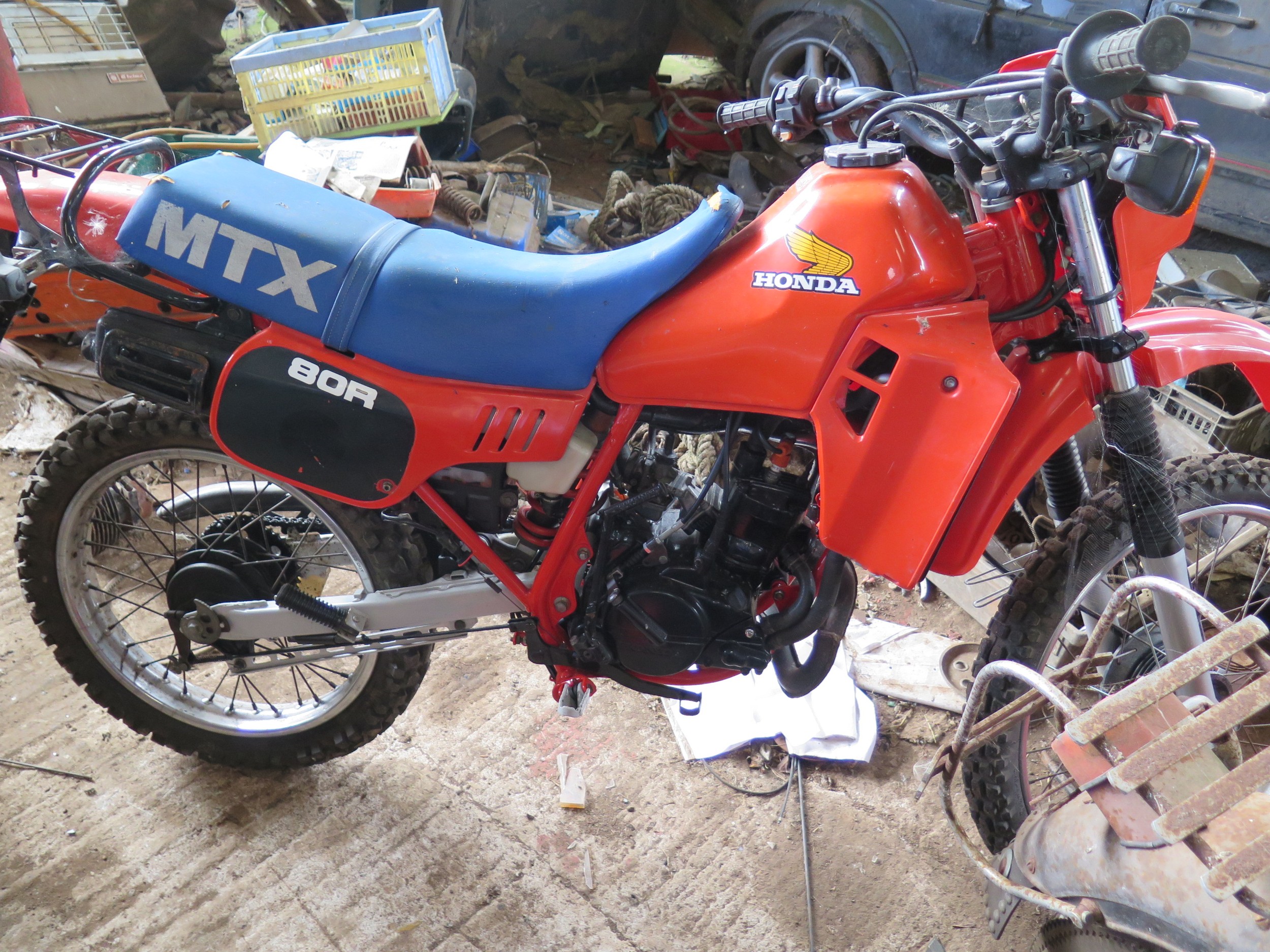 1983 Honda MTX 80 R Registration number JWR 728Y Frame number HD 08 1000292 Engine number HD08E