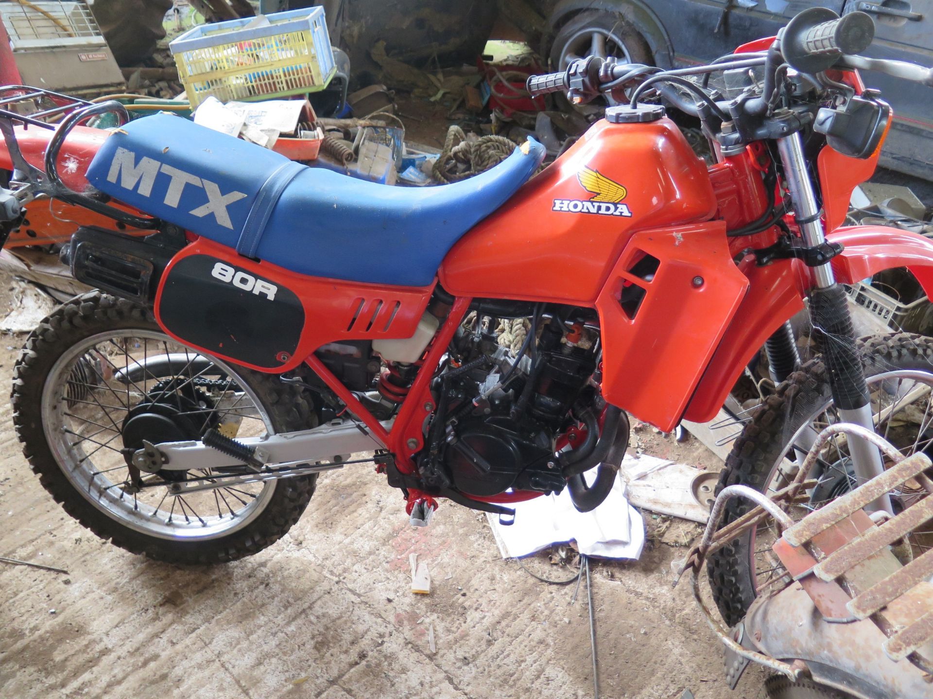 1983 Honda MTX 80 R Registration number JWR 728Y Frame number HD 08 1000292 Engine number HD08E