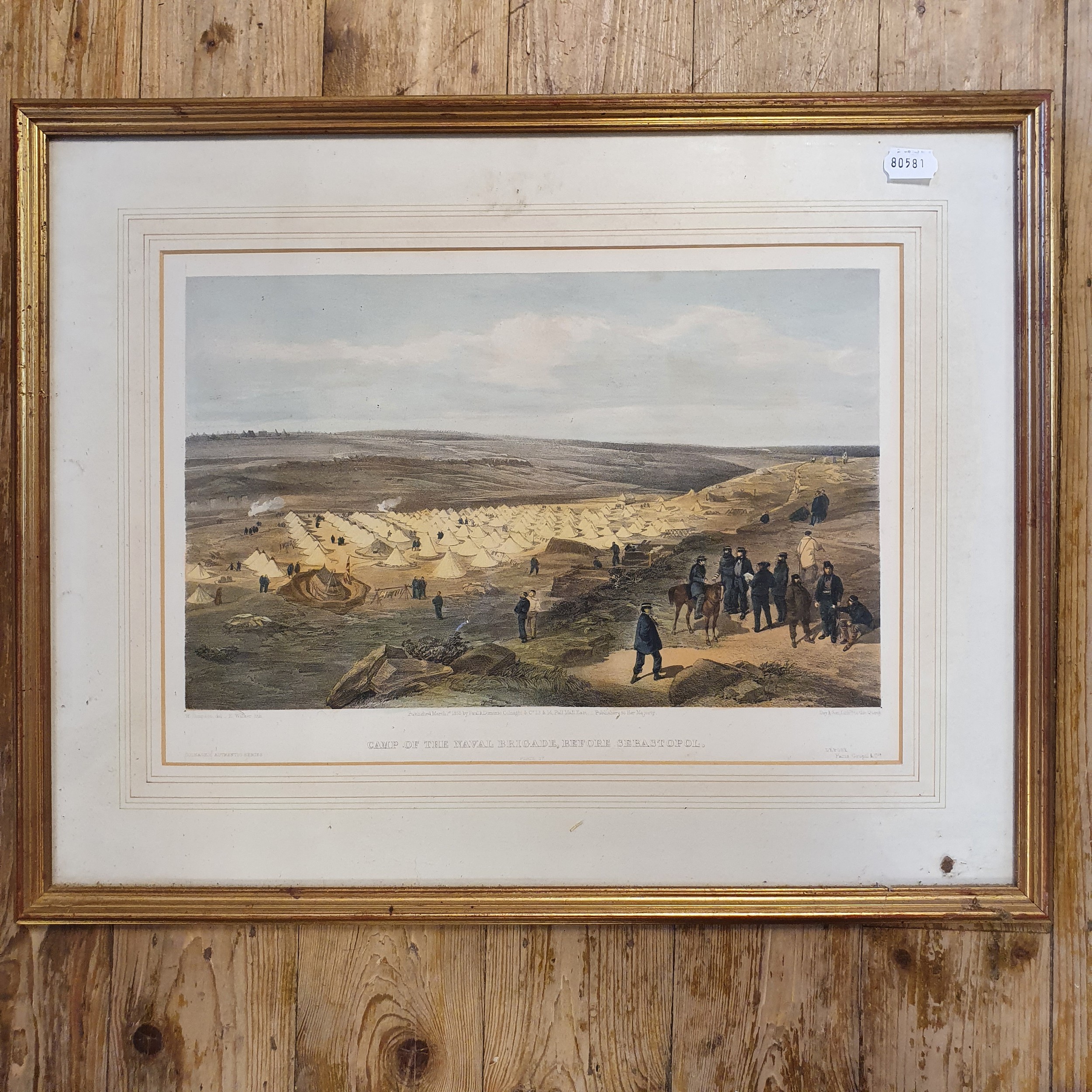 After W Simpson, Camp OF The Light Division, print 30 x 50 cm and various other military related - Image 8 of 10