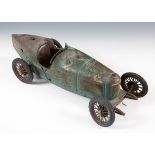 A Compagnie Industrielle Du Jouet (CIJ) Alfa Romeo P2 green, 52 cm Appears in original condition,