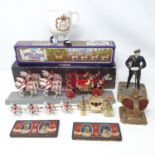 A Corgi Royal State Landau, boxed, a Royal State Coach, boxed, and various other commemorative items