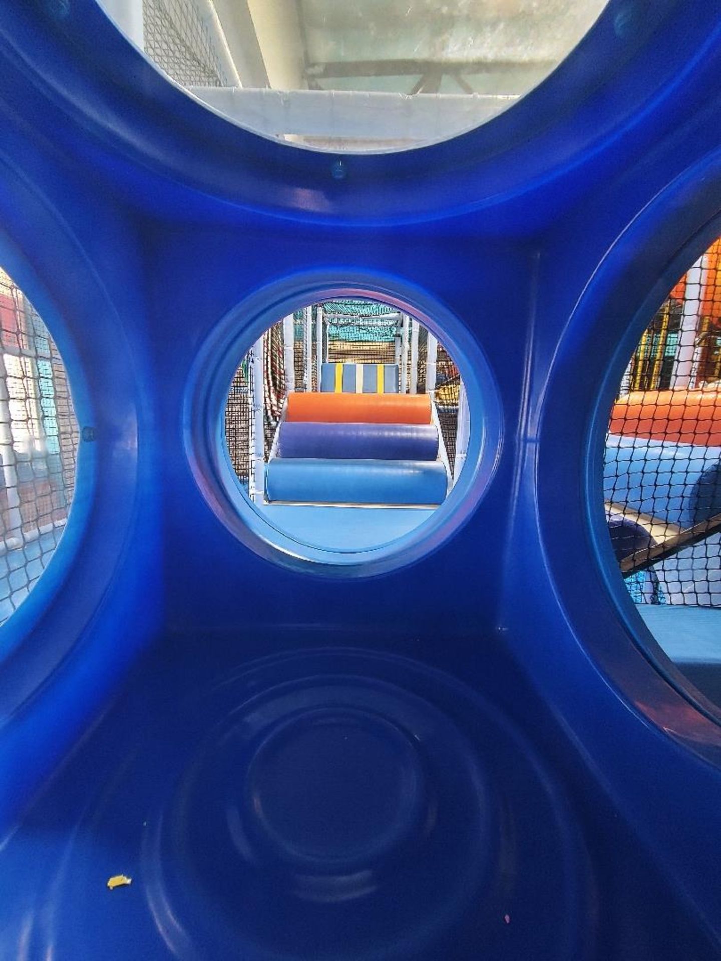 TRI LEVEL JUNGLE GYM SETUP 1800 SQFT WITH A HUGE 4 PERSON SLIDE - Image 8 of 30