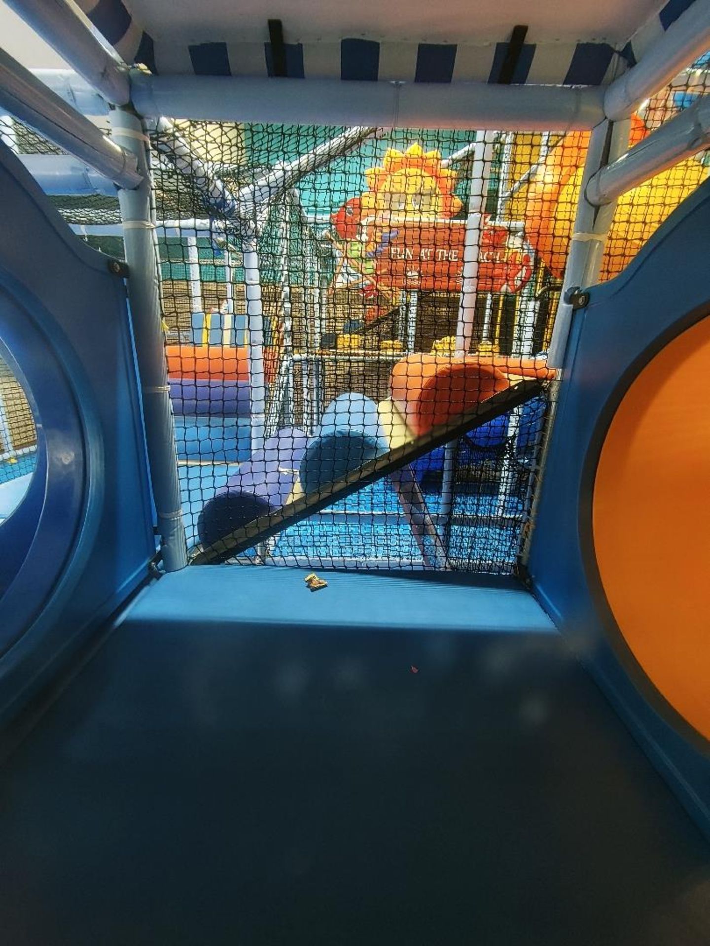 TRI LEVEL JUNGLE GYM SETUP 1800 SQFT WITH A HUGE 4 PERSON SLIDE - Image 9 of 30