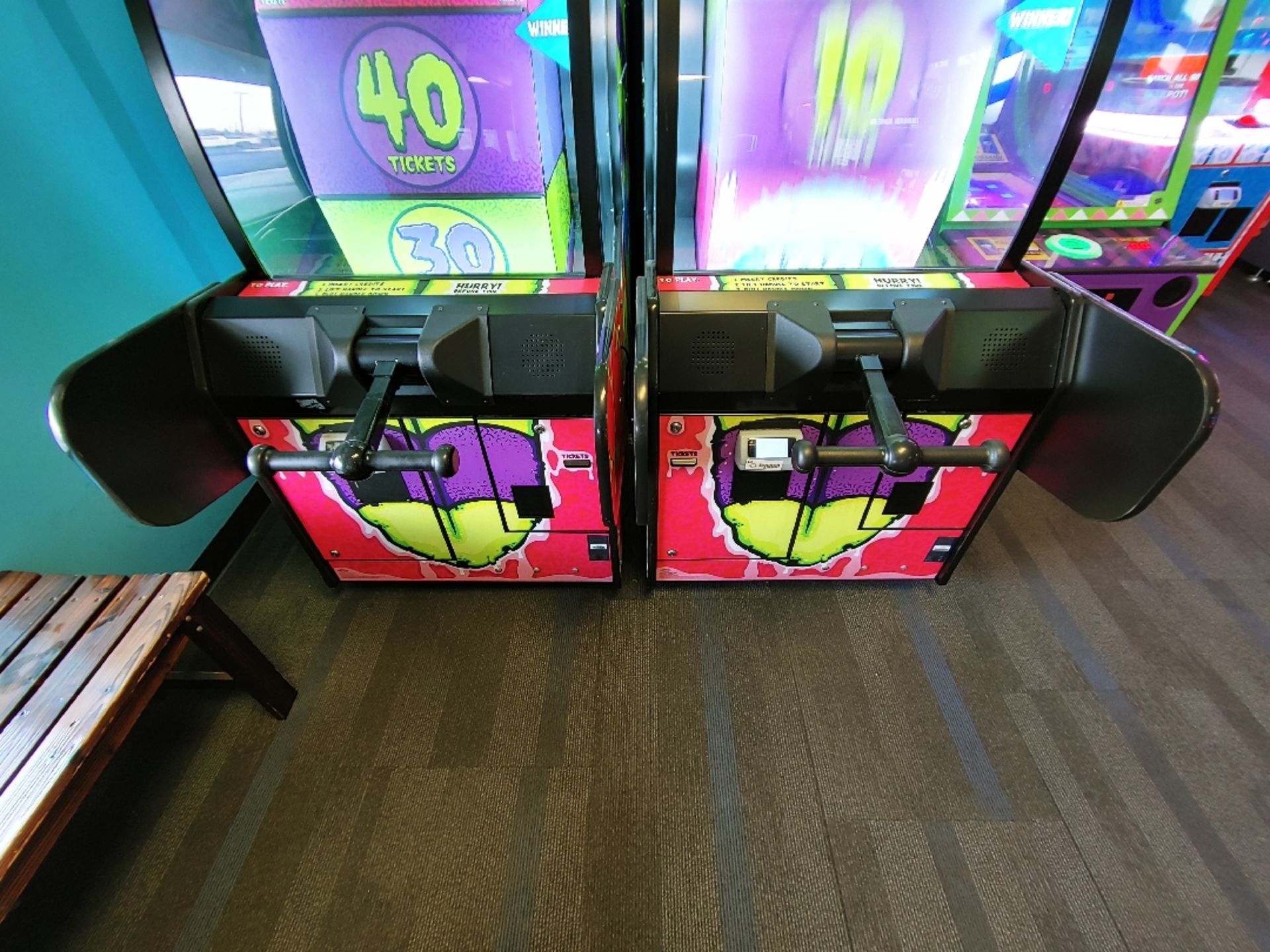 BAY TEK TICKET MONSTER ARCADE GAME - Image 3 of 3