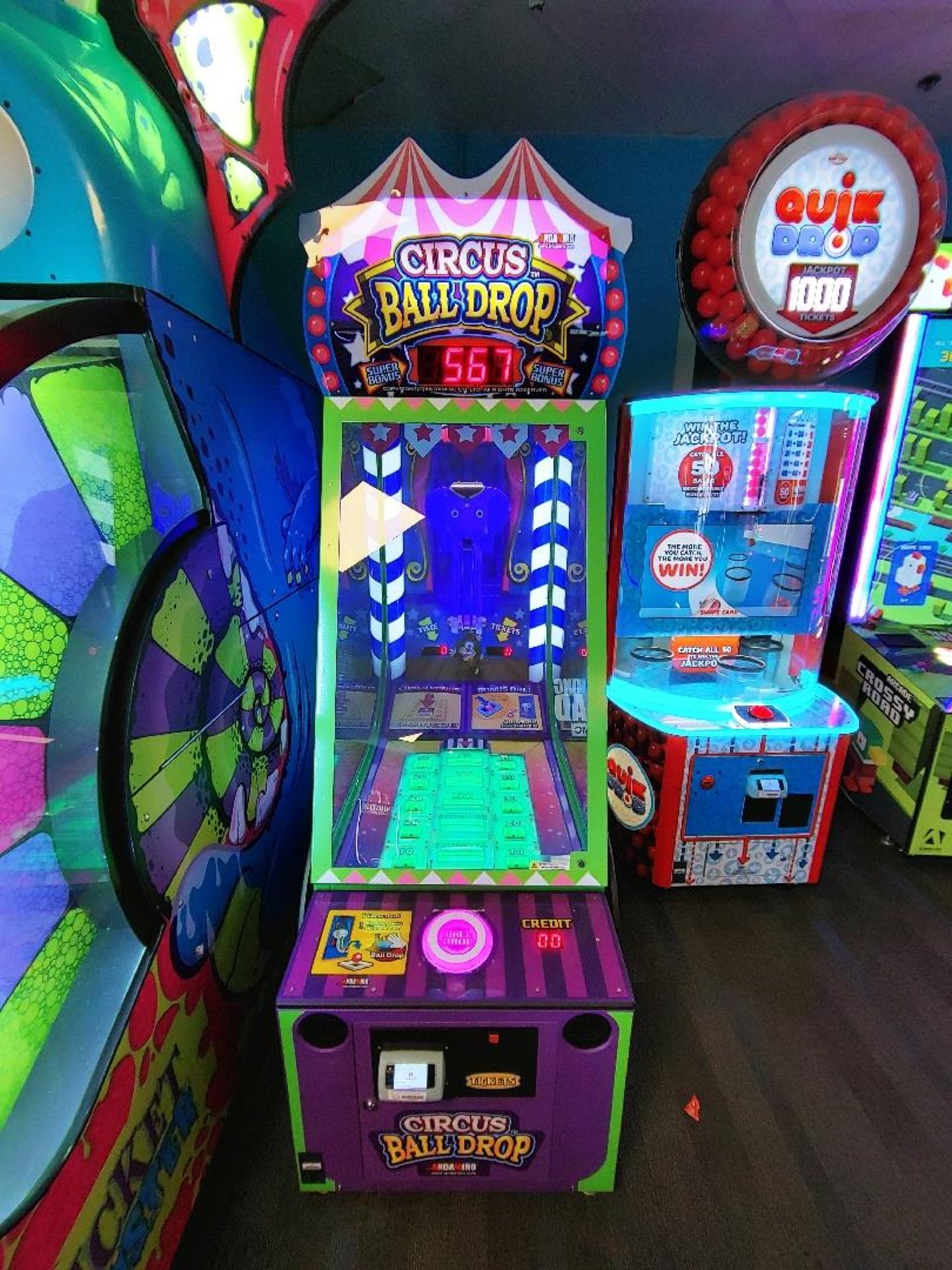 ANDAMIRO CIRCUS BALL DROP ARCADE GAME