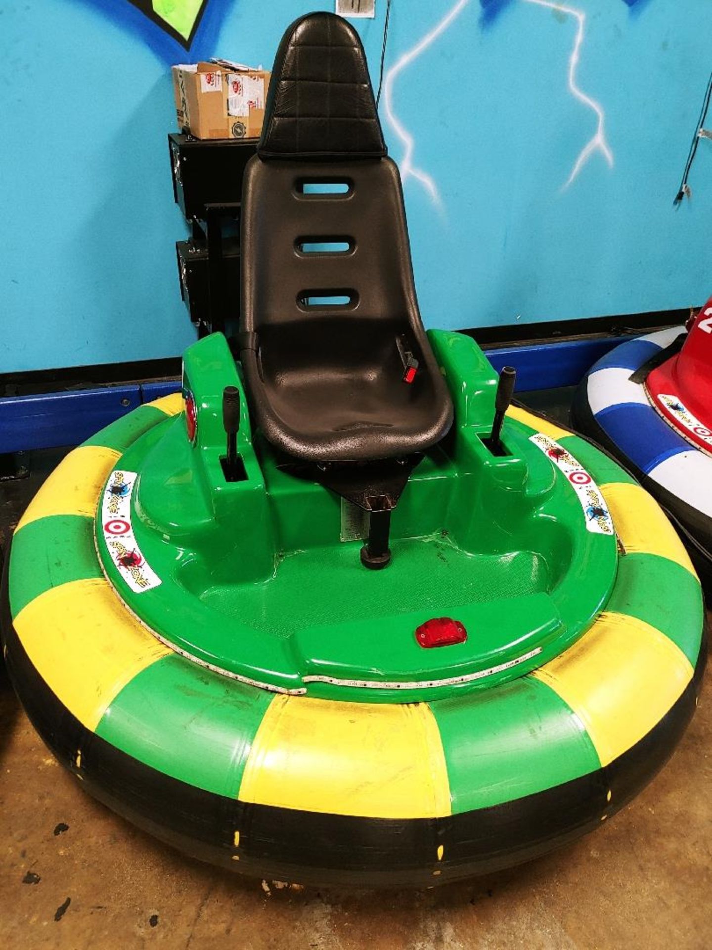 AMUSEMENT PRODUCTS LLC SPIN ZONE BUMPER CARS DESIGNED FOR AGES FIVE YEARS AND OLDER TO DRIVE, A PAS - Image 8 of 30