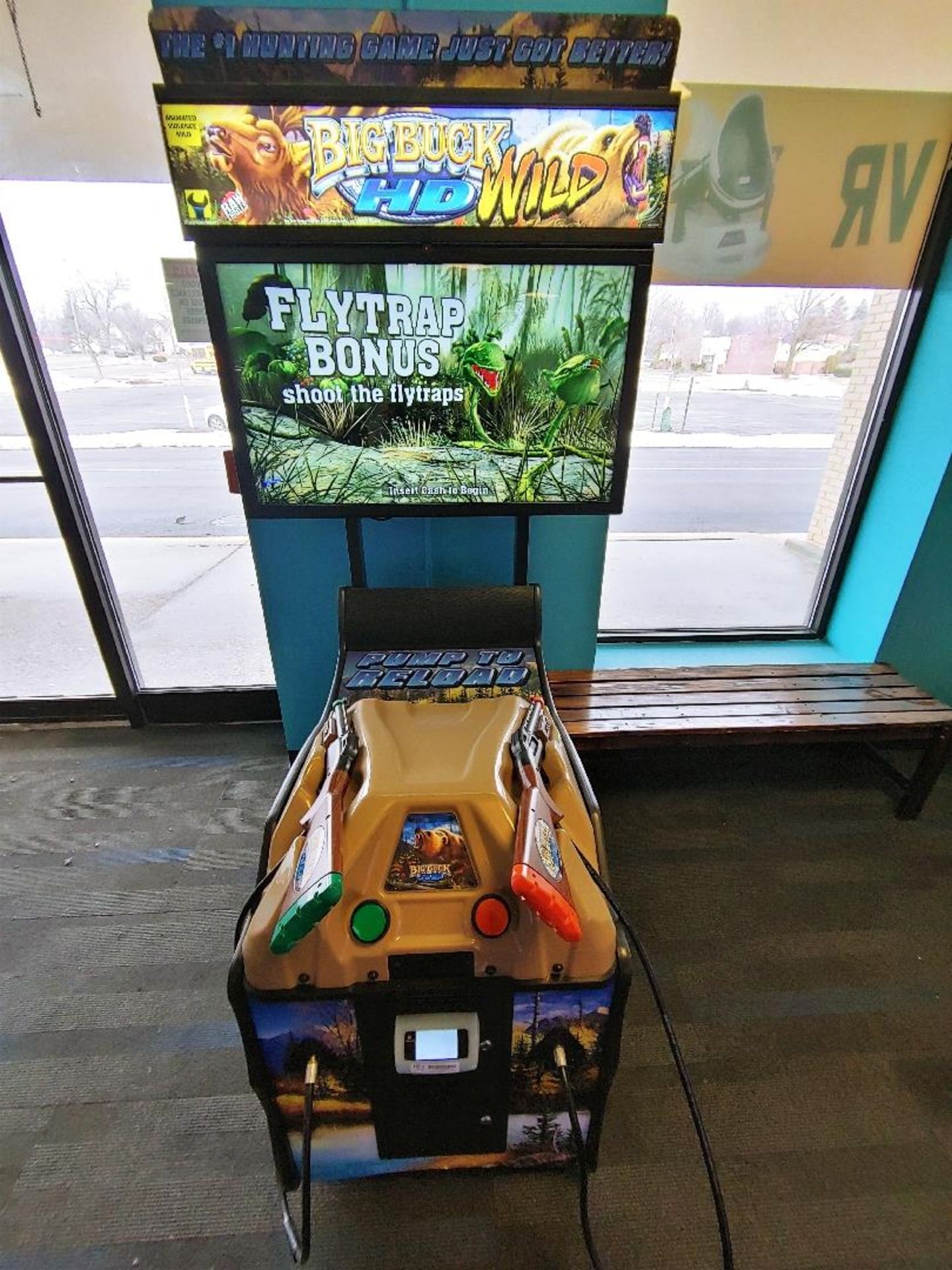 PLAY MECHANIX BIG BUCK WILD HD 2 PLAYER ARCADE GAME