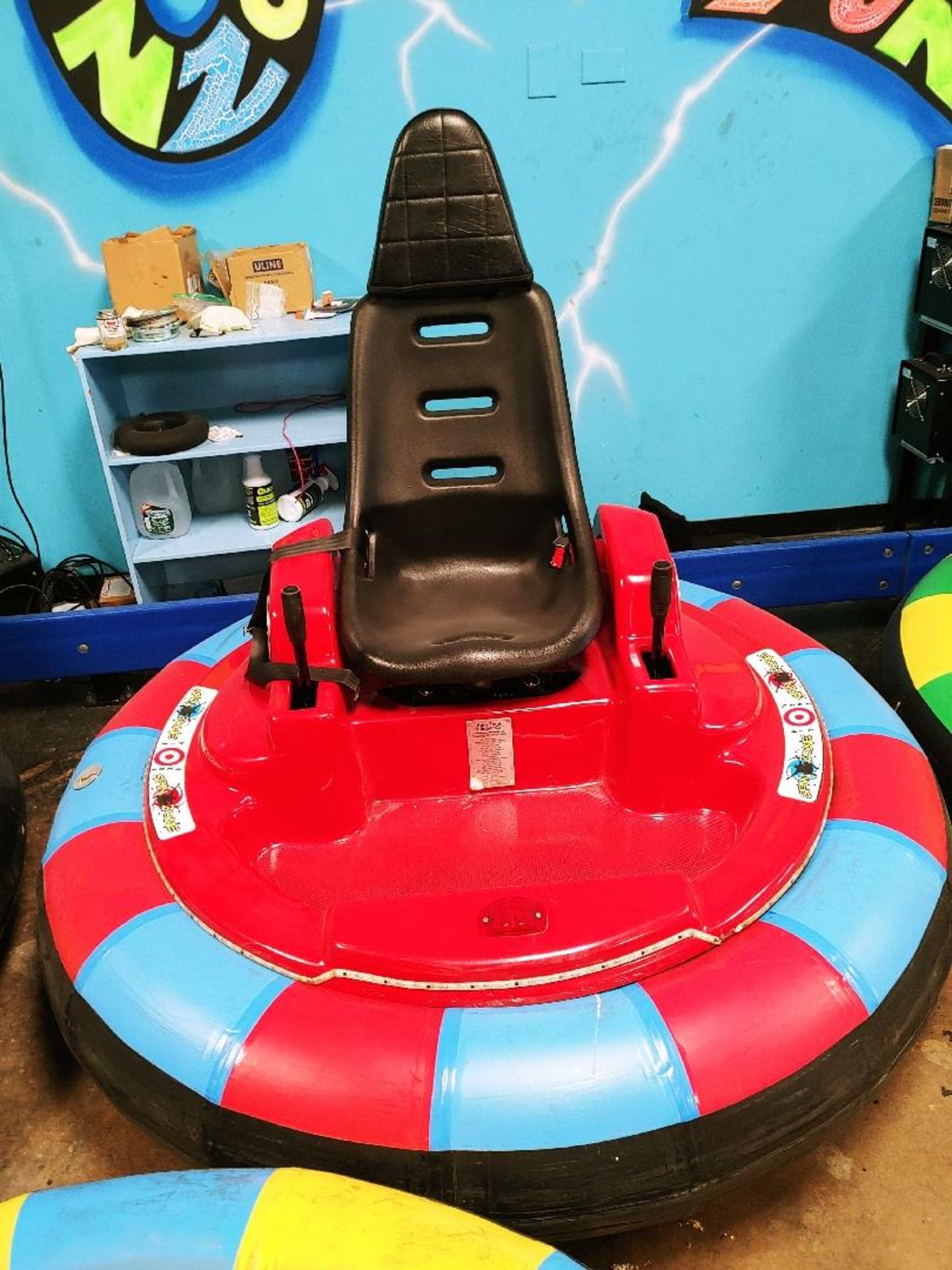 AMUSEMENT PRODUCTS LLC SPIN ZONE BUMPER CARS DESIGNED FOR AGES FIVE YEARS AND OLDER TO DRIVE, A PAS - Image 7 of 30
