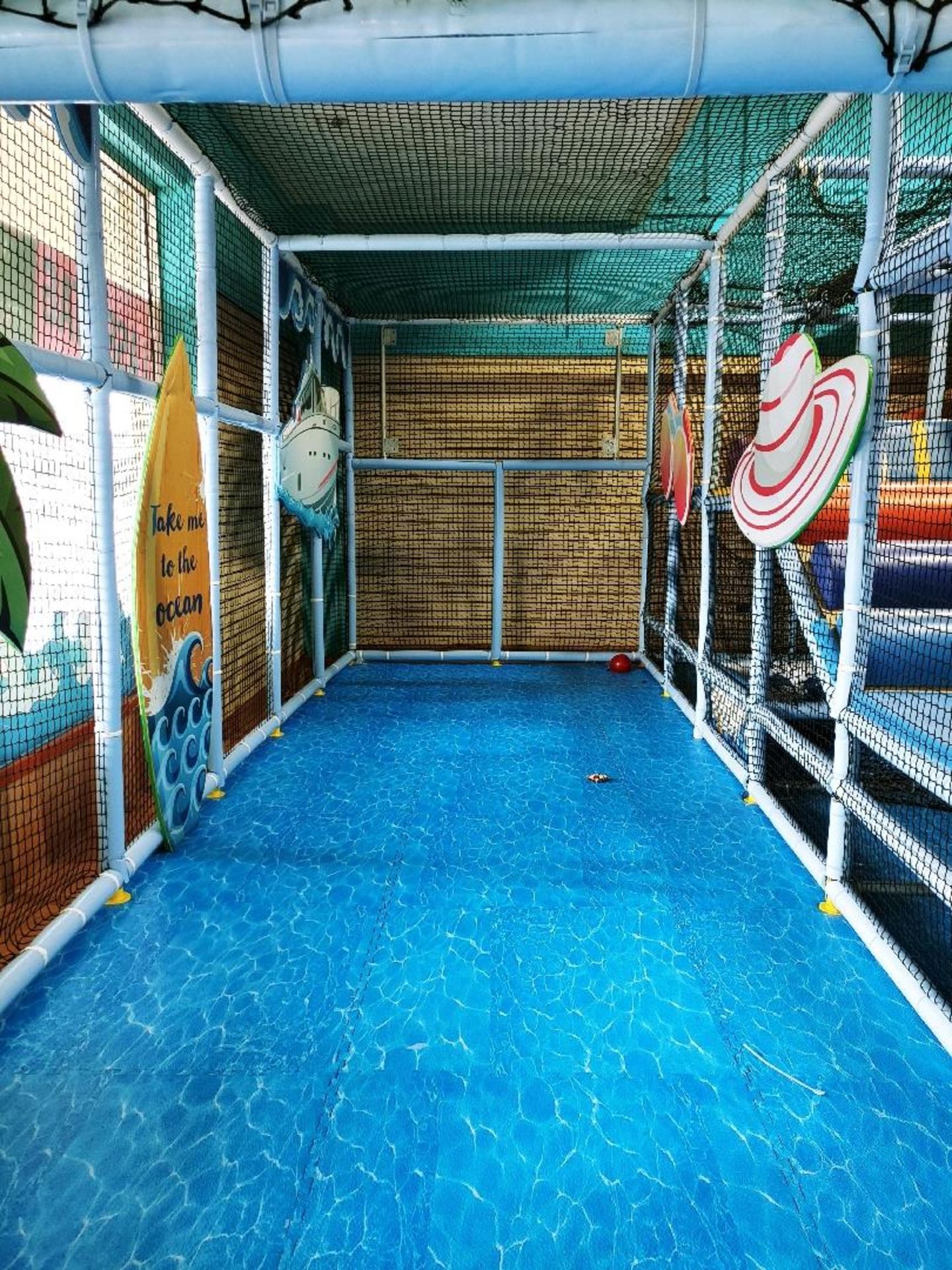 TRI LEVEL JUNGLE GYM SETUP 1800 SQFT WITH A HUGE 4 PERSON SLIDE - Image 6 of 30