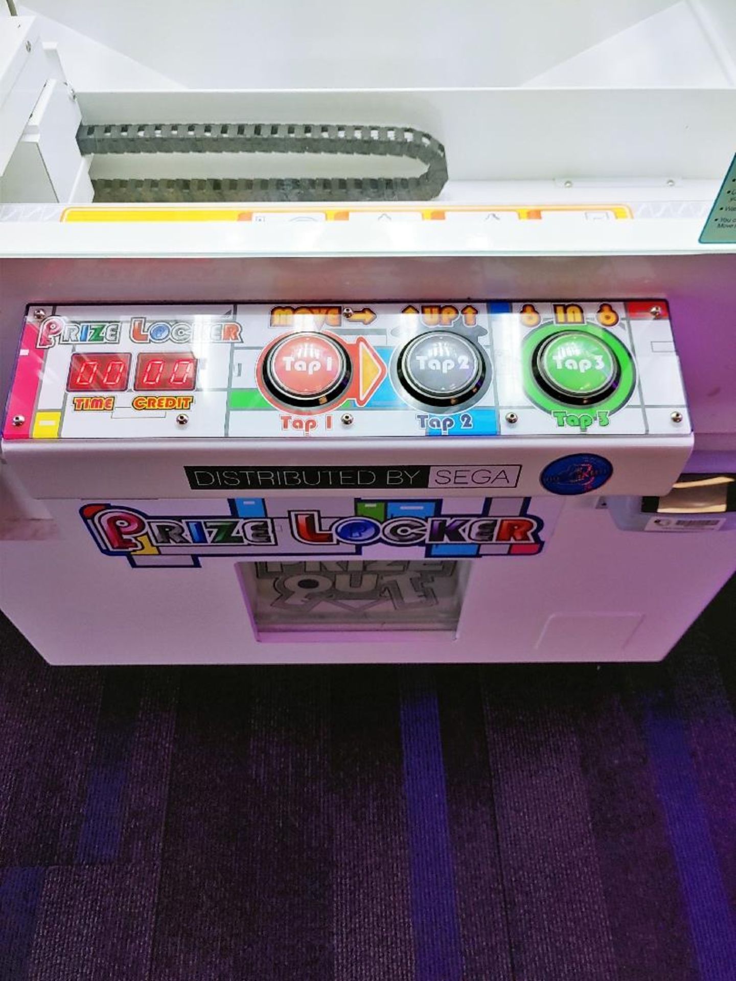 KOMUSE CO./SEGA PRIZE LOCKER ARCADE GAME - Image 5 of 5